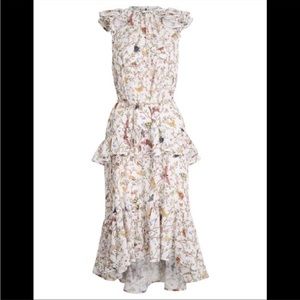 Zimmermann frilled tank midi butterfly belt